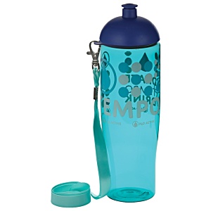Tempo Sports Bottle - Domed Lid with Lanyard Main Image