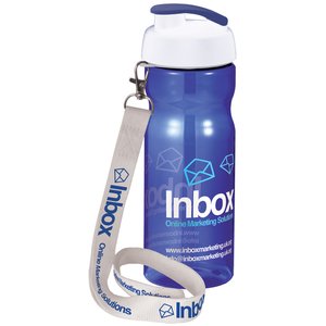 Base Sports Bottle - Flip Lid with Lanyard Main Image