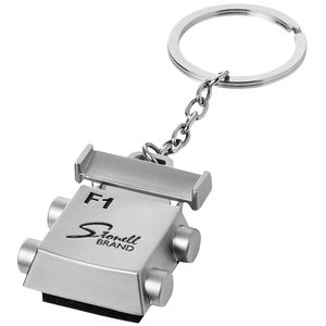 DISC F1 Screen Cleaner Keyring - Engraved Main Image