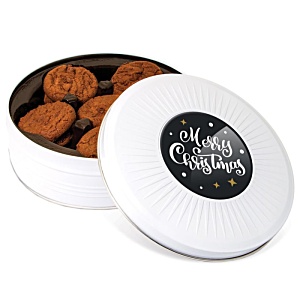 DISC Christmas Share Tin - Belgian Chocolate Chip Cookies Main Image