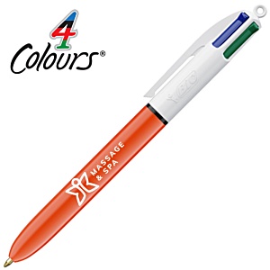 BIC® 4 Colours Fine Point Pen - Printed Main Image