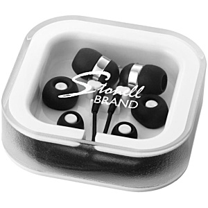 DISC Sargas Earbuds with Microphone - Printed Main Image