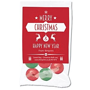 Christmas Chocolate Balls - Xmas Design Main Image