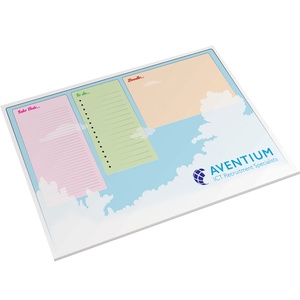 DISC A2 10 Sheet Recycled Deskpad - Full Colour Main Image