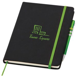 Noir Notebook with Linear Pen - A5 Main Image