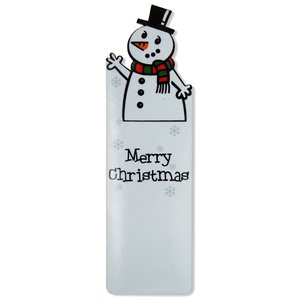 Christmas Laminated Bookmark - Snowman Main Image