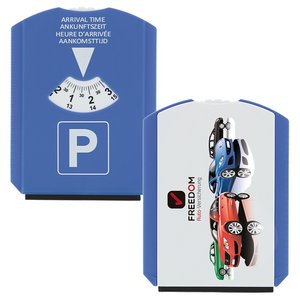 DISC Parking Meter Ice Scraper - Full Colour Main Image