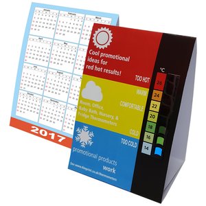 Desktop Room Thermometer - Calendar Main Image