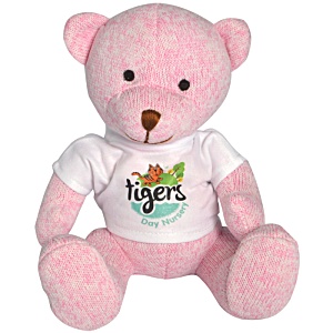 DISC Newcroft Bear - Pink with T-Shirt Main Image