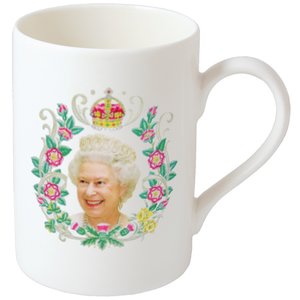 Lyric Mug - Dye Sub - Queen's 90th Birthday Main Image