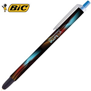 BIC® Clic Stic Stylus Pen - Frosted Clip - Digital Print Main Image