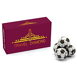 Maxi Sweet Box - Chocolate Footballs Main Image