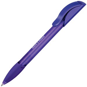 DISC Senator® Hattrix Soft Grip Pen - Clear - Clearance Main Image
