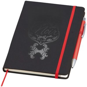 Noir A5 Notebook with Reno Pen - Varnish Print Main Image
