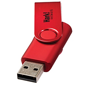 DISC 2gb Rotate USB Flashdrive - Metallic Main Image
