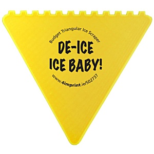 DISC Frosty Triangle Ice Scraper Main Image