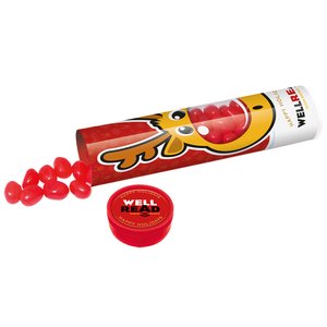 Gourmet Jelly Bean Tube - Rudolph Noses - Maxi Main Image