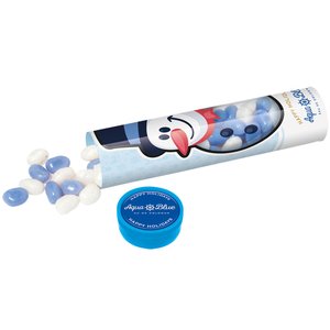 DISC Gourmet Jelly Bean Tube - Snowman - Maxi Main Image