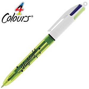 BIC® 4 Colours Fluo Highlighter Pen Main Image