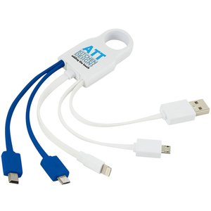 DISC Squad Charging Cable with Lightning Adapter - Full Colour Main Image