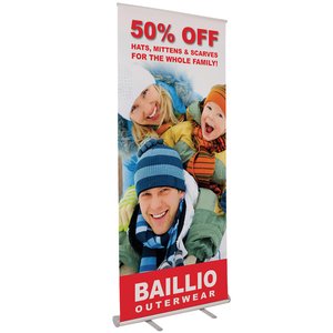 DISC Economy Promotional Roller Banner - Large Main Image