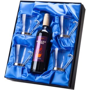 Mulled Wine Gift Set with 4 Glasses Main Image