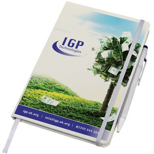 Polar Notebook with Select Stylus Pen - A5 - Full Colour Main Image