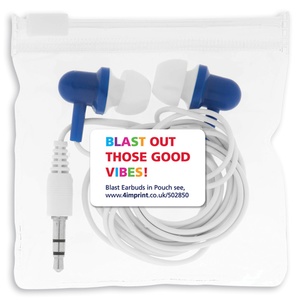 DISC Blast Earbuds in Pouch Main Image