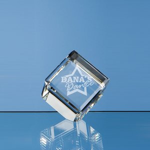 50mm Crystal Cube Award Main Image