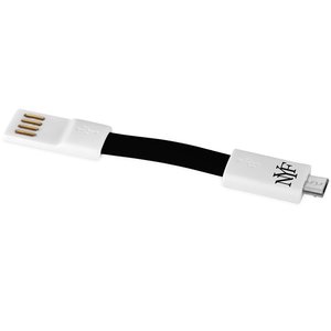 DISC Magnet Micro USB Keychain Main Image