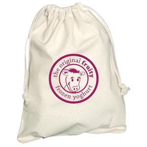 DISC Natural Drawstring Eco-Pouch Main Image