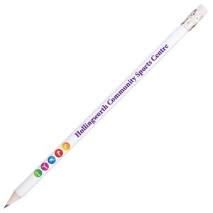 DISC Pricebuster Promotional Pencil - Full Colour Main Image