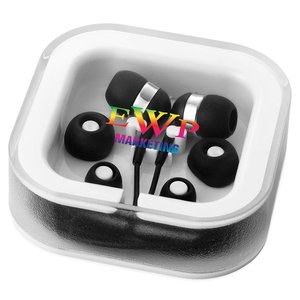 DISC Sargas Earbuds with Microphone - Digital Print Main Image