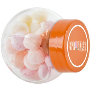 DISC Micro Side Glass Jar - Fruit Sweets Main Image