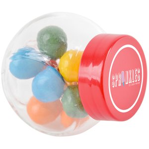 DISC Micro Side Glass Jar - Gum Balls Main Image