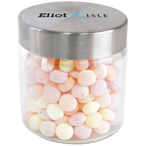 DISC Small Glass Sweet Jar - Fruit Sweets Main Image