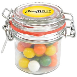 DISC Clip Top Sweet Jar - Gum Balls Main Image