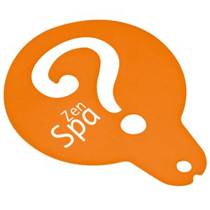 DISC Cappuccino Stencil - Question Mark Main Image