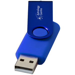 8gb Rotate USB Flashdrive - Metallic Main Image