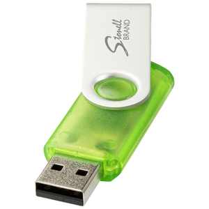 DISC 1gb Rotate USB Flashdrive - Translucent Main Image
