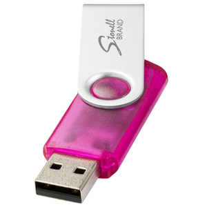 16gb Rotate USB Flashdrive - Translucent Main Image