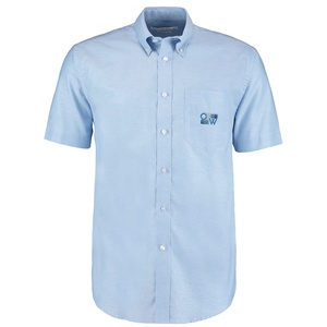 Kustom Kit Men's Workwear Oxford Shirt - Short Sleeve - Embroidered Main Image