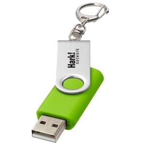 2gb Rotate USB Flashdrive & Keychain Main Image