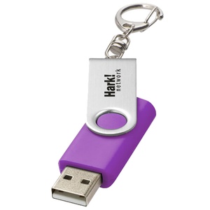 32gb Rotate USB Flashdrive & Keychain Main Image