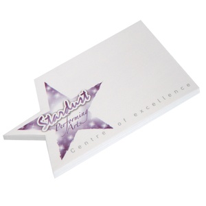 DISC Shaped Sticky Notes - Star Main Image