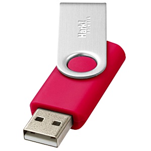 16gb Rotate USB Flashdrive - Engraved Main Image