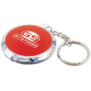 DISC Round Pocket Keyring Torch - Clearance Main Image