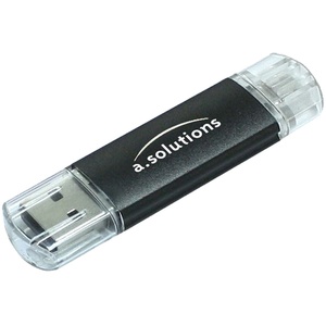 16gb Aluminium On The Go USB Flashdrive Main Image
