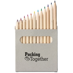 Mini Colouring Pencils - 12 Pack Main Image