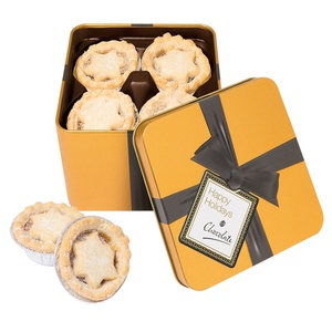 DISC Large Gold Collection Tin - Mince Pies Main Image
